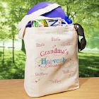 Heavenly Blessings Personalized Canvas Tote Bag
